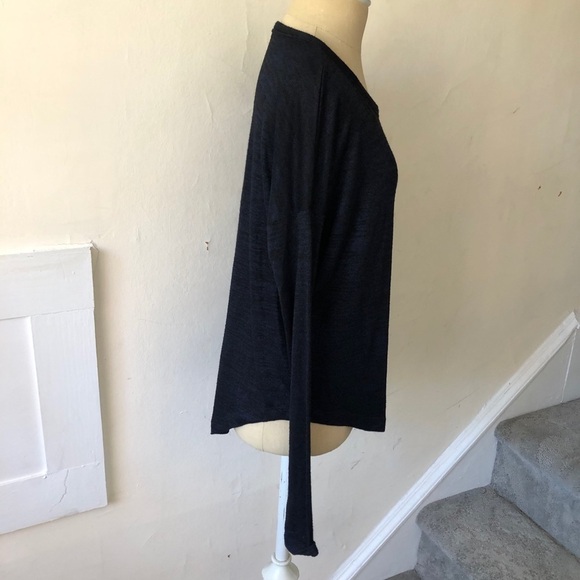 Rag & Bone/JEAN Mélange Stretch-Jersey Top EUC - Picture 4 of 8